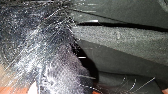 Adrienne Landau Faux Fur Collar Black Poncho/Cape - Size 2x-3x - NWT - Picture 9 of 12